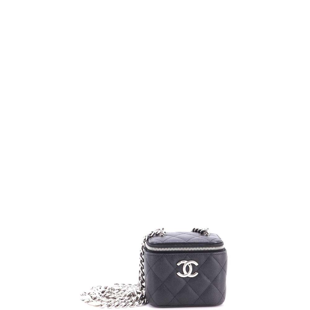 Chanel Coco Enamel Strap Vanity Case #266288C30B